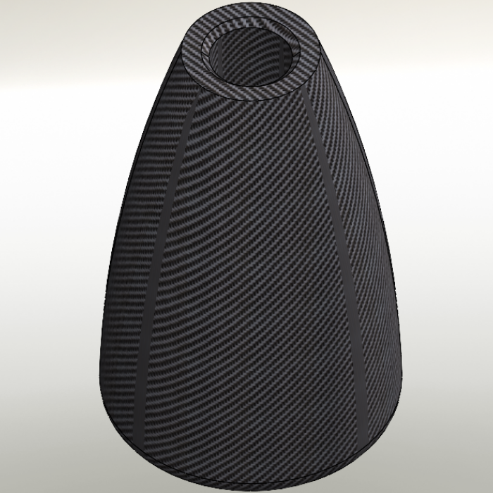 Bolt Knob (Tactical) carbon fiber *polished finish*